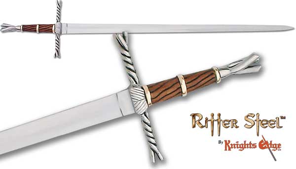 German historical medieval hunting sword, the wald "forest" sword, functional, and battle ready beautiful museum replica.